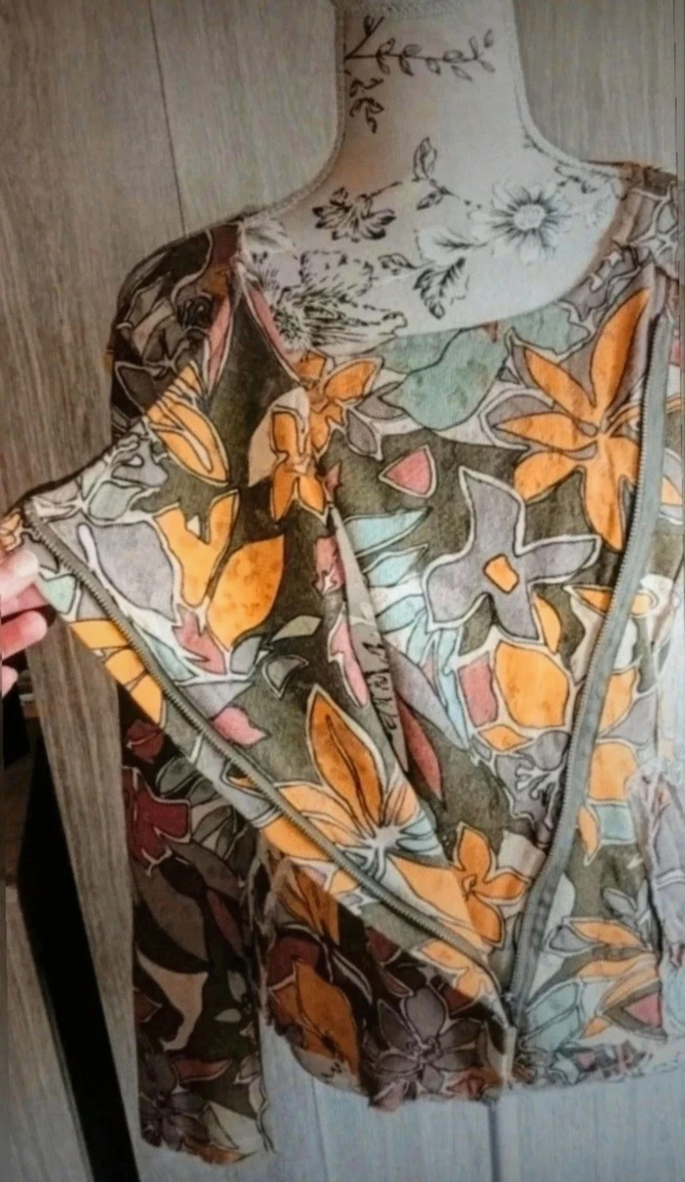 Chaleco, chaleco, cárdigan, estilo vintage. Marca Raser. Talla M – photo 3